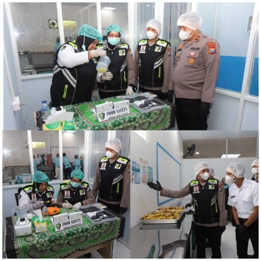 Tim Dokkes Lakukan Uji Food Safety di SPPG Polres Magetan 2 Poncol