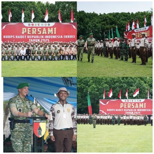 Pangdam V/Brawijaya Tutup Persami KKRI Gresik Tanamkan Semangat Nasionalisme Kadet Muda