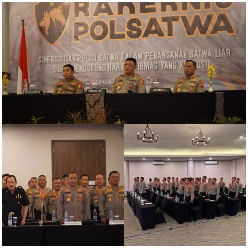 70 Polisi Satwa Ikuti Rakernis Ditpolsatwa di Pasuruan