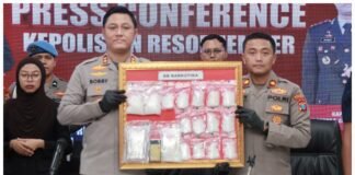 Polres Jember Bongkar Jaringan Narkotika Antar Pulau, 885 Gram Sabu dan 300 Butir Ekstasi Disita