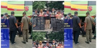 Kodim 0829/Bangkalan Bersinergi dalam Operasi Gabungan Berantas Rokok Ilegal