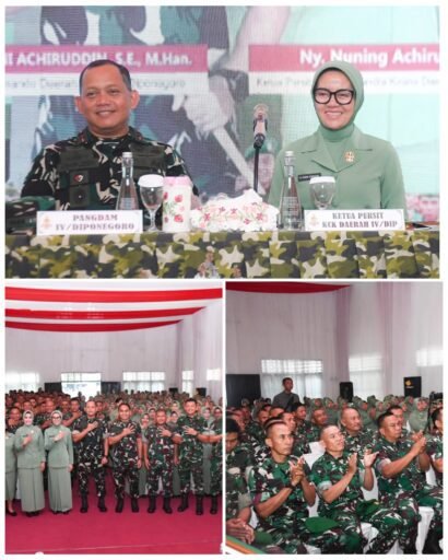 Dandim 0720 Sambut Kunjungan Pangdam IV/Diponegoro di Makodim, Lanjut Peninjauan ke Mako Yonif 888