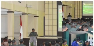 Puluhan Personel Korem 081/DSJ Jalanai Tes Urine