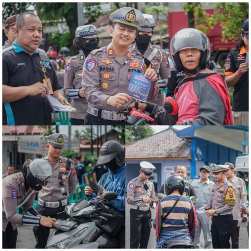 Polres Jember Gencarkan Edukasi Tertib Lalin di Operasi Zebra Semeru 2025
