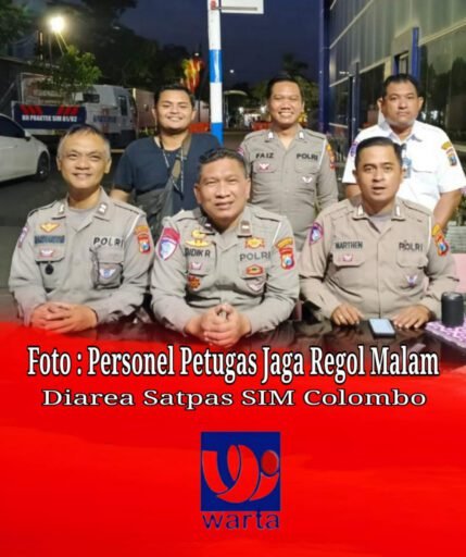 Kasubnit SatpasColombo : Petugas ,Siap-Siaga Prosedur StandarJaga Regol Siang, Malam