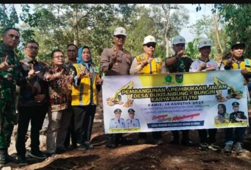 Pemkab Lebong Buka Badan Jalan Penghubung Bungin–Bukit Nibung