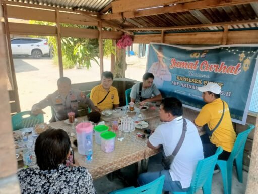 Waspada Kamtibmas Pemuda Curhat Ke Personil Polsek Bunut