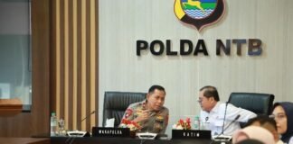 Study Banding, Kemenko Polkam RI dan Polda NTB Bersinergi Tingkatkan Pelayanan Publik