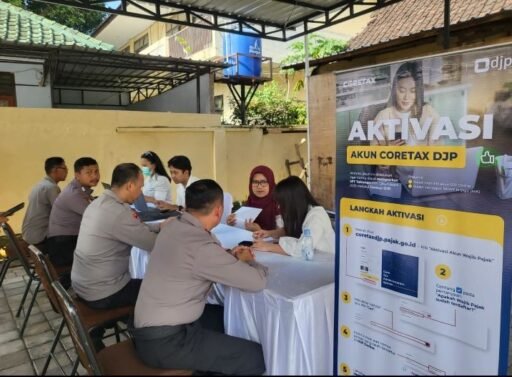 Polresta Sambut KPP Mataram, Sosialisasi Laporan SPT Tahunan Via Aplikasi CoreTax DJP