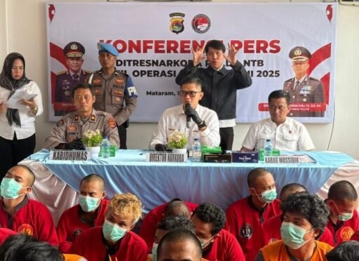 14 Har Operasi Antik Rinjani Polda NTB, Amankan 165 Tsk dan Ungkap 112 Kasus Narkoba