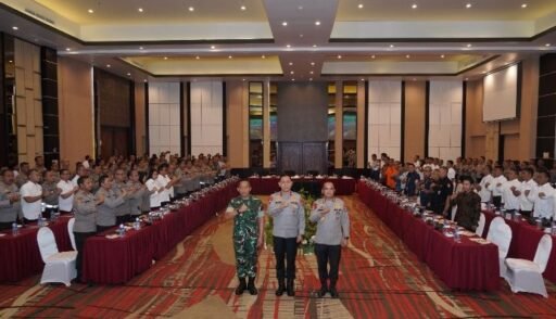Rakor Linsek Pam Nataru 2025 di Mataram, Polda NTB Siapkan 1.908 Personel