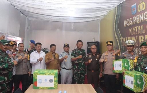 Kapolresta Mataram Dampingi Forkopimda NTB Cek Pos Ops Lilin Rinjani 2025