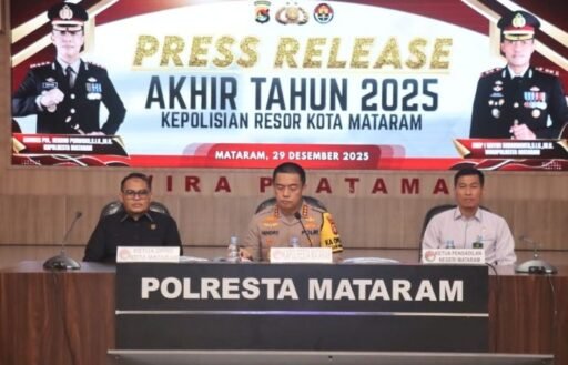 Ukir Sederet Prestasi 2025, Kapolresta Mataram Komitmen Tingkatkan Kinerja di Th 2026
