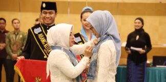 Tinawati Andra Soni Lantik Truetami Ajeng sebagai Ketua Dekranasda Tangsel 2025–2030