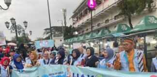Kontingen Banten Meriahkan Pawai Budaya Hakordia 2025 di Yogyakarta