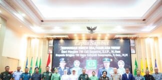 Hadiri Pisah Sambut Danrem 064/MY, Wagub Banten Tegaskan Esensi Jabatan adalah Pengabdian