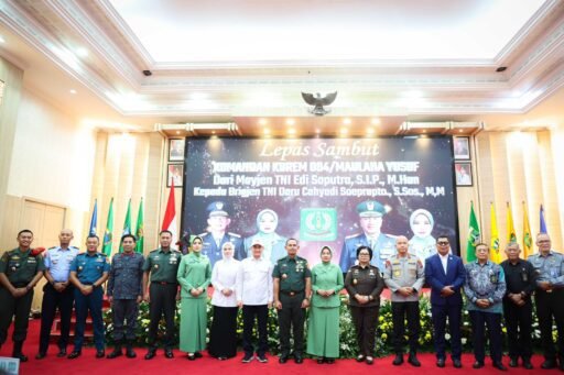 Hadiri Pisah Sambut Danrem 064/MY, Wagub Banten Tegaskan Esensi Jabatan adalah Pengabdian