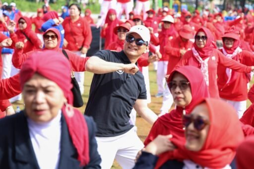 Hadiri Gebyar Hateri, Wagub Banten Ajak Warga Rutin Lakukan Senam