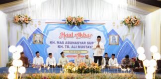 Gubernur Banten Hadiri Haul KH Mas Abunasyar Surya dan KH Tubagus Ali Mustaya