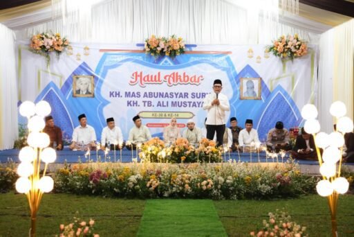 Gubernur Banten Hadiri Haul KH Mas Abunasyar Surya dan KH Tubagus Ali Mustaya