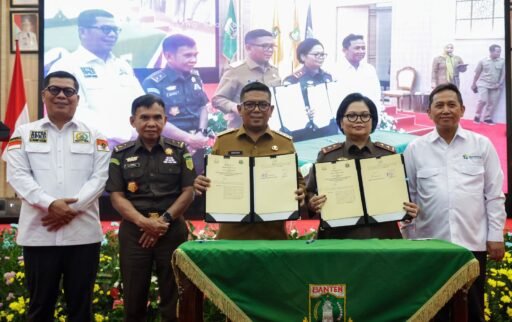 Pemprov dan Kejati Banten Teken Kesepakatan Pengawalan Pembangunan Koperasi Merah Putih