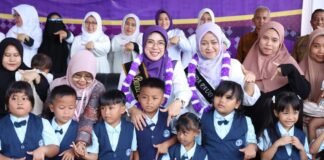 Kunjungi TK di Cikupa, Bunda PAUD Banten Soroti Pentingnya Peran Orang Tua dan Guru