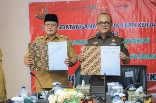 Pemkab Pasaman dan Kejari Pasaman Perkuat Sinergi, PKS Pidana Kerja Sosial Resmi Ditandatangani