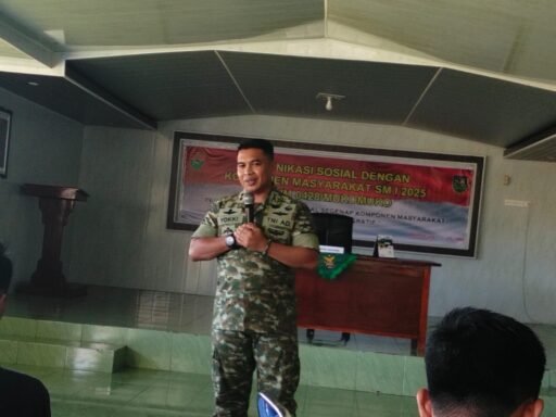 Dandim 0428/Mukomuko Gelar Komsos, Tingkatkan Sinergitas dengan Masyarakat