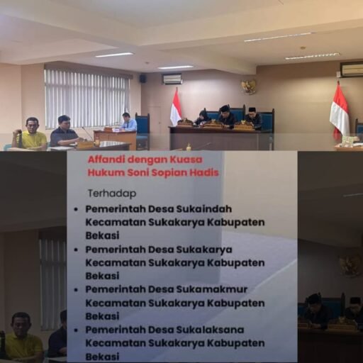 4 Desa di Sukakarya Diminta Transparan, Majelis Memutuskan Empat Register Berlanjut ke PA3