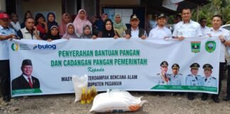 26.674 KK Terima Bantuan Pangan dari Pemkab Pasaman