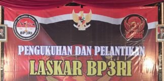 Pengukuhan dan Pelantikan Laskar BP3RI Banyuwangi Berlangsung Khidmat