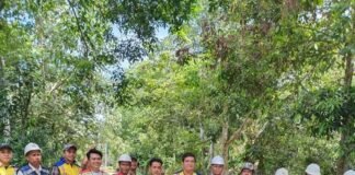 Pemda Gelar Titik Nol Pekerjaan Inpres Jln. Daerah Ruas Tanjung Harapan-Manunggal Jaya-Retak Hilir