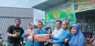 Bantuan Tak Henti Mengalir, Posko PKPS Mukomuko Gelar Aksi Peduli Korban Banjir Sumbar