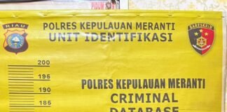 Reskrim Kep. Meranti Berhasil mengamankan Diduga pelaku Kasus Tindak pidana perdagangan orang TPPO