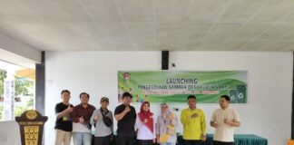 Lauching Program Pengelolaan Sampah Desa Lubuk Sanai: Upaya menuju Desa Bersih,Sehat,& indah.