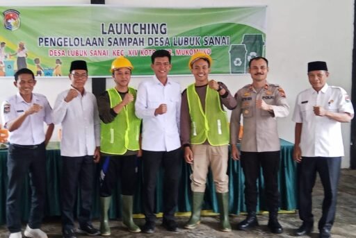 Wabup Mukomuko Sambut Inovasi Bank Sampah Lubuk Sanai,Belajar dari Desa Pulai Payung