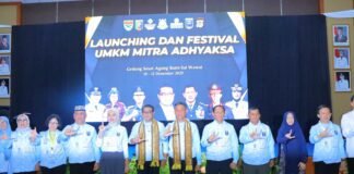 Kapolda Lampung Launching dan Festival UMKM Mitra Adhyaksa, Perkuat Sinergi Dukung Ekonomi Kreatif