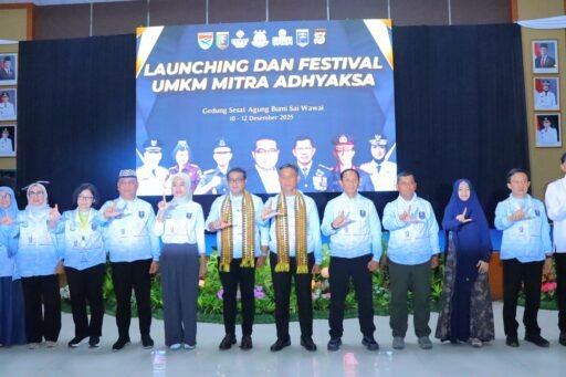 Kapolda Lampung Launching dan Festival UMKM Mitra Adhyaksa, Perkuat Sinergi Dukung Ekonomi Kreatif
