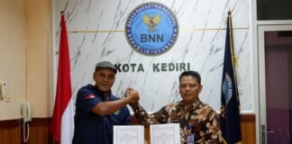 LBH Iro Yudho Wicaksono–BNN Kota Kediri Perkuat Sinergi Lewat Penandatanganan MoU