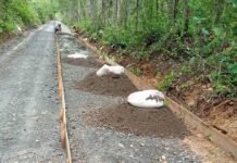 Diduga Pengerjaan Proyek Siluman Jalan Cor Tidak Bertulang Tanpa papan Informasi Kab. PALI.