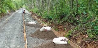 Diduga Pengerjaan Proyek Siluman Jalan Cor Tidak Bertulang Tanpa papan Informasi Kab. PALI.