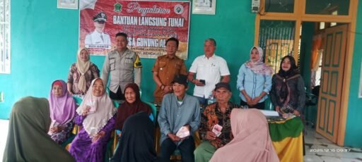 Penyaluran Bantuan Langsung Tunai Dana Desa (BLT-DD) Desa Gunung Alam TA.2025 Berjalan Lancar.