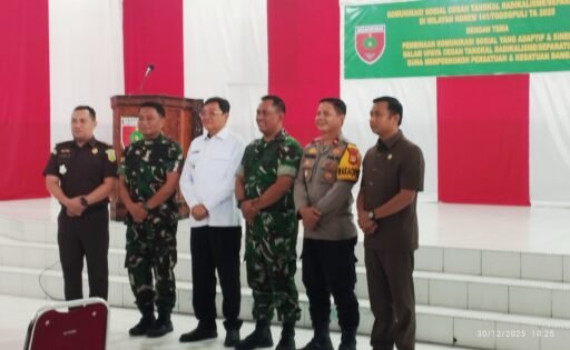 Komsos Cegah Tangkal Radikalisme di Sulsel, Korem Toddopuli Bertandang ke Kodim 1414 Tator