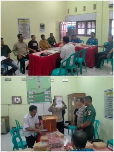 Polsek Ngimbang Giat Pengamanan Dan penyegelan Soal Ujian Balon Kasun Guman, Desa Sendangrejo