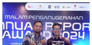 Bukit Asam Raih Juara 1 Kategori Perusahaan Go Publik Non Keuangan di Annual Report Awards 2024.