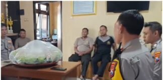 Polsek Ngimbang Gelar Tasyakuran Akhir Tahun Wilayah Ngimbang Dalam Keadaan Aman dan Kondusif