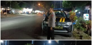 Kapolsek Ngimbang Intensifkan Patroli Blue Light Guna Cegah, Tangkal 4C Di Daerah Rawan Kriminal
