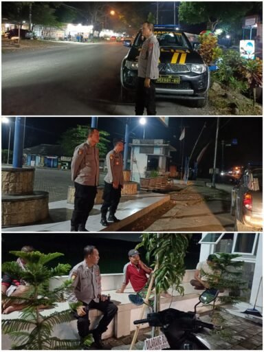 Kapolsek Ngimbang Intensifkan Patroli Blue Light Guna Cegah, Tangkal 4C Di Daerah Rawan Kriminal