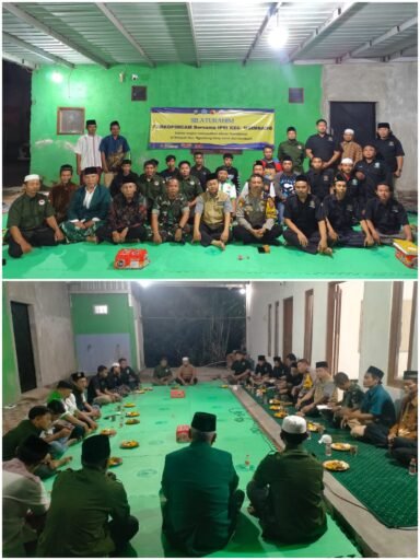 Polsek Ngimbang bersama Muspika Gelar Anjangsana Ke Ketua Ranting Perguruan se- Kecamatan Ngimbang