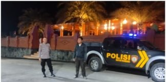 Guna Cegah DanTangkal 4C Polsek Ngimbang Gelar Patroli Blue Light Di Daerah Rawan Kriminal